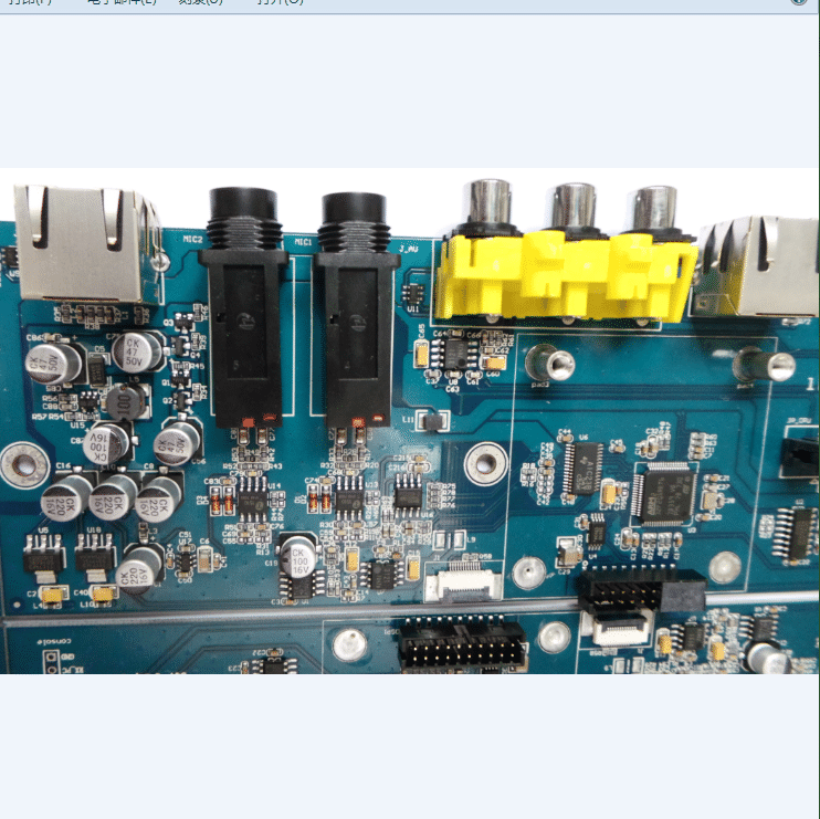 高清音視頻轉(zhuǎn)換器主板pcb線路板